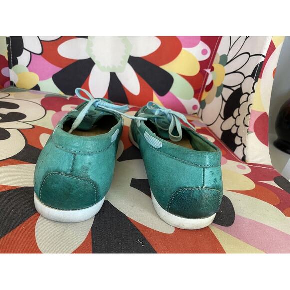 BC FOOTWEAR  LOAFERS EMERALD GREEN SHOES US 7.5 - Picture 6 of 10